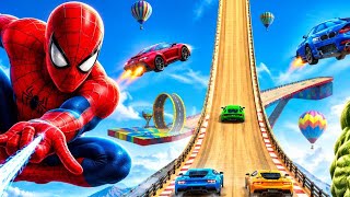 Impossible Mega Ramp Car Racing 3D 🚗🔥 | Crazy Stunts Driving Challenge | Android Gameplay screenshot 4