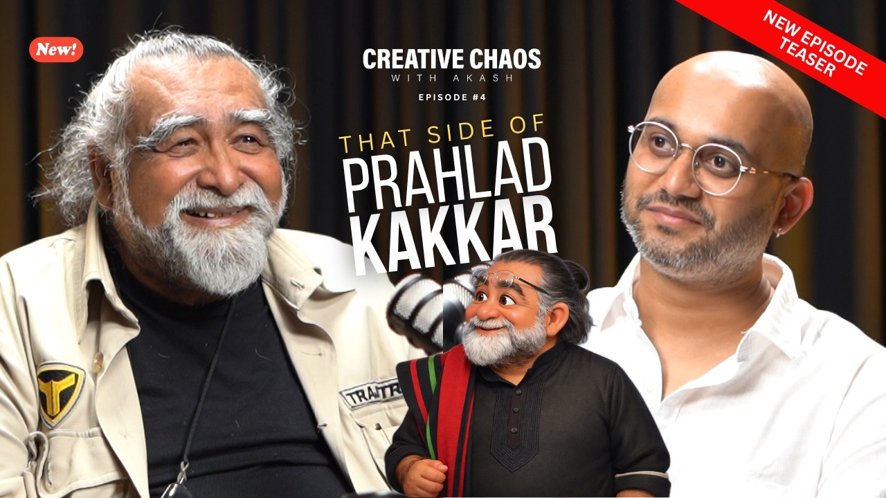 Ep 4 Trailer | Prahlad Kakkar with Akash | Creative Chaos with Akash  