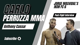 Anthony Cassar: Jorge Masvidal's IKON FC6 Post-Fight Interview