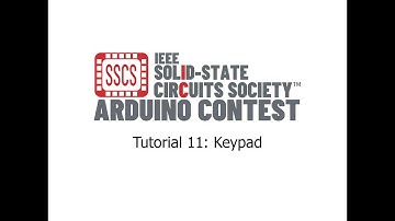 Tutorial 11: Keypad