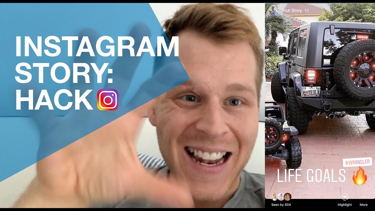 Update New Instagram Story Hack - 50% mehr Story Viewers