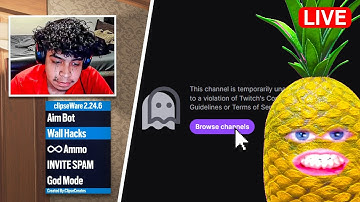 I Got This RACIST CHEATING Streamer Banned LIVE (absolute loser)