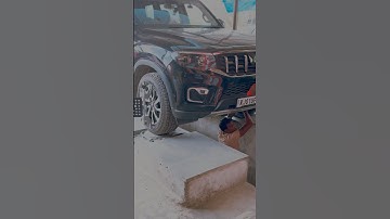 Scorpio-N ‼️20000 km‼️ off-roading Tyre Alignment किया #scorpio #offraoding #4x4 #ytshorts #viral