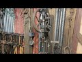 Blacksmiths hand crank drill press repair