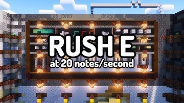 Rush E in Minecraft Like You