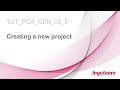 00 Creating a new project