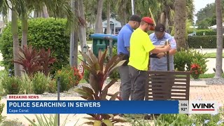 Police search sewer drains near missing man's residence in Cape Coral