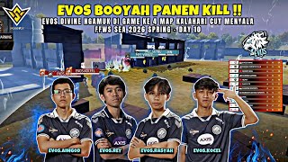 EVOS MODE EWC‼️HIGHLIGHT EVOS DIVINE BOOYAH PANEN KILL FFWS Sea 2026 Spring - Day 10