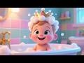 Bath Time Bubble Song 🛁🫧 | Fun Splash Nursery Rhyme for Kids | Happy Hygiene Song