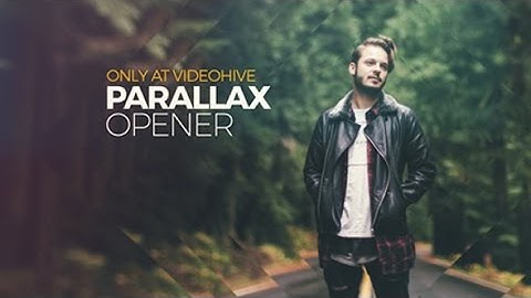 Parallax Opener | After Effects Template | Video Displays