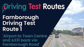 Farnborough Driving Test Route 1