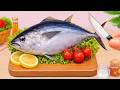 Quick & Easy Recipes 🐟 How to Cook Miniature Crispy Salmon with Lemon Salad | Petite Cooking