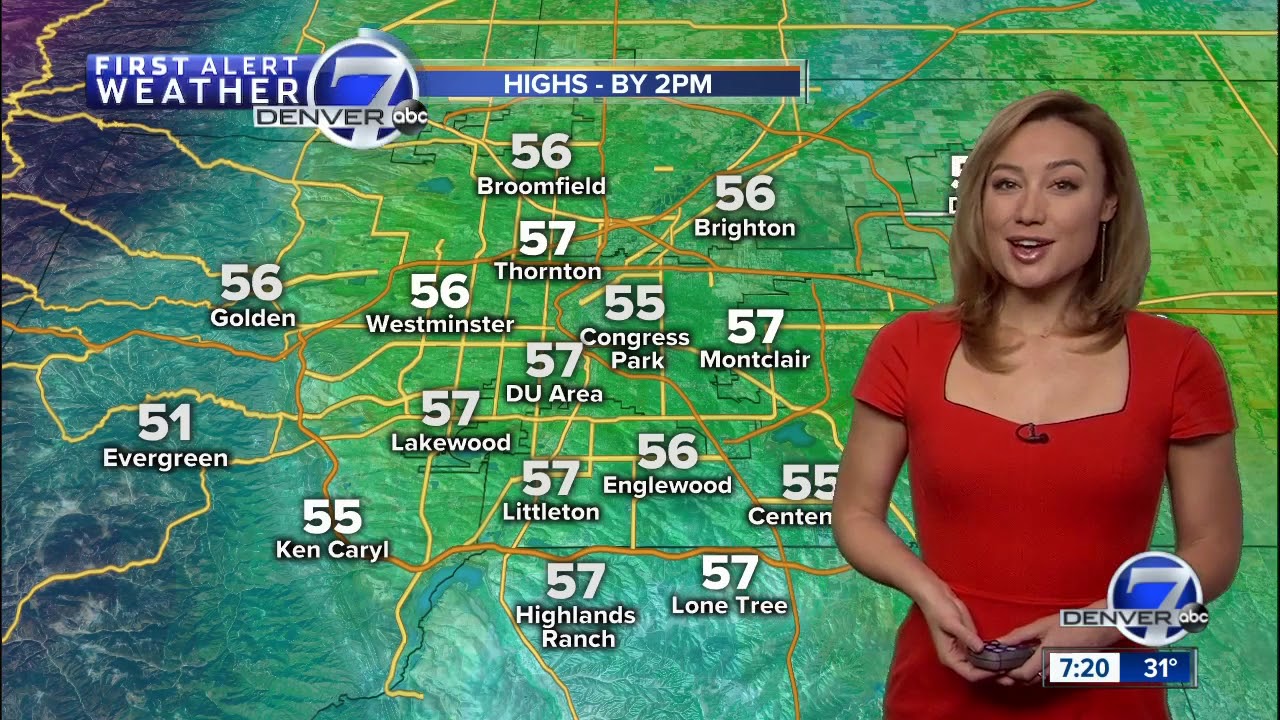 Mountain snow, mild and breezy over the plains Sunday - YouTube