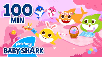 Easter Sharks UNITE! | Baby Shark's Happy Easter and More | +Compilation | Baby Shark Official