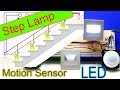 How to Make Stair LED Lighting with Motion Sensors