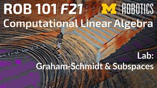 ROB 101 Fall 2021 Lab: Graham-Schmidt & Subspaces
