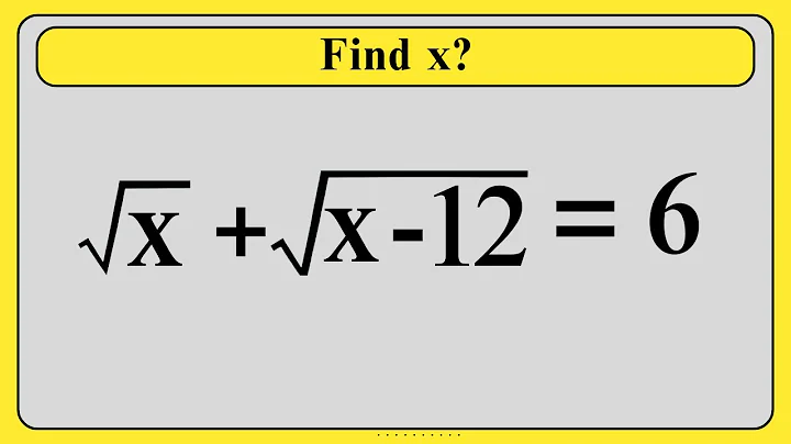 Nice Algebra Math Simplification | Find the Value of X