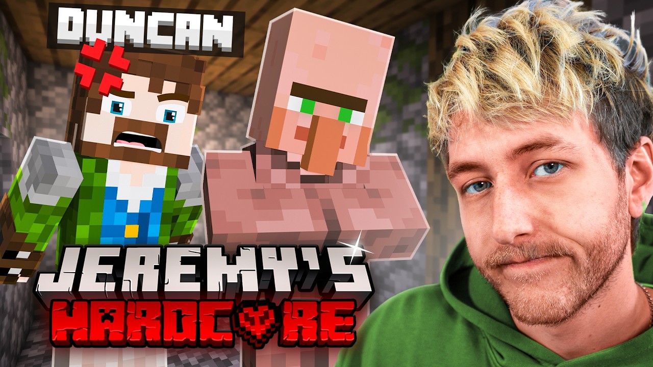 Met Duncan Werken aan Villagers! - Minecraft Hardcore #58