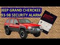 DESACTIVAR ALARMA GRAND CHEROKEE 93-98/HOW TO DEACTIVATE THE JEEP ZJ 93-98 SECURITY ALARM FOREVER