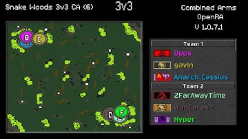 187# - Drone spam 2 - 2 - 16/09/2025 - 3v3 - Combined Arms V1.0.7.1 (OpenRA)