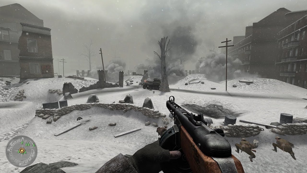 Cod2 Winter Call of Duty 2 - The Winter War - Demolition - YouTube