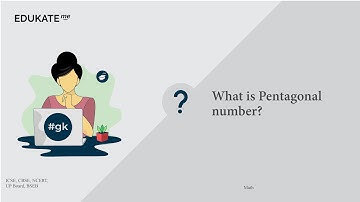 What is Pentagonal number?