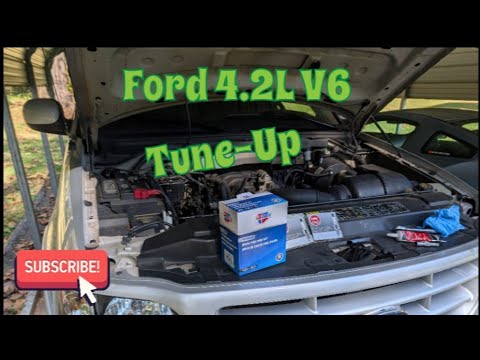 Ford F-150 4.2L V6 Tune Up Plugs and Wires