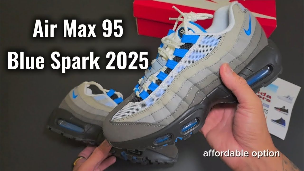 Air Max 95 Blue Spark 2025 review #sneakers