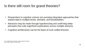 Intro to Clarion | Part 1: Cognitive Architectures