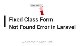 Fixed ! Class Form Not found issue in Laravel | Laravel