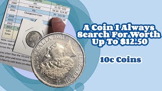 A Coin I Always Search For Worth Up To $12.50 + 3 Keepers Including a Foreign Coin (10c Coins)