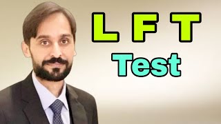 LFT Test Kya Hota Hai | MLT Hub with kamran