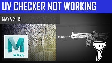 Maya 2019 - How to Fix UV Checker Texture Not Displaying in Viewport