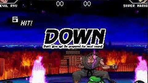 Mugen MvC Evil Ryu #5: Super Mario by ShinRyoga & NeOaNkH