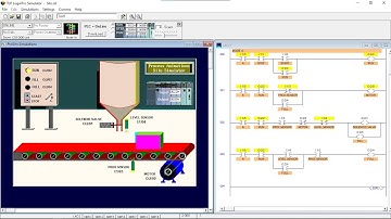 Cómo Programar PLC - Válvula de Llenado /  Silo Simulator - Logix Pro (Programación Fácil)