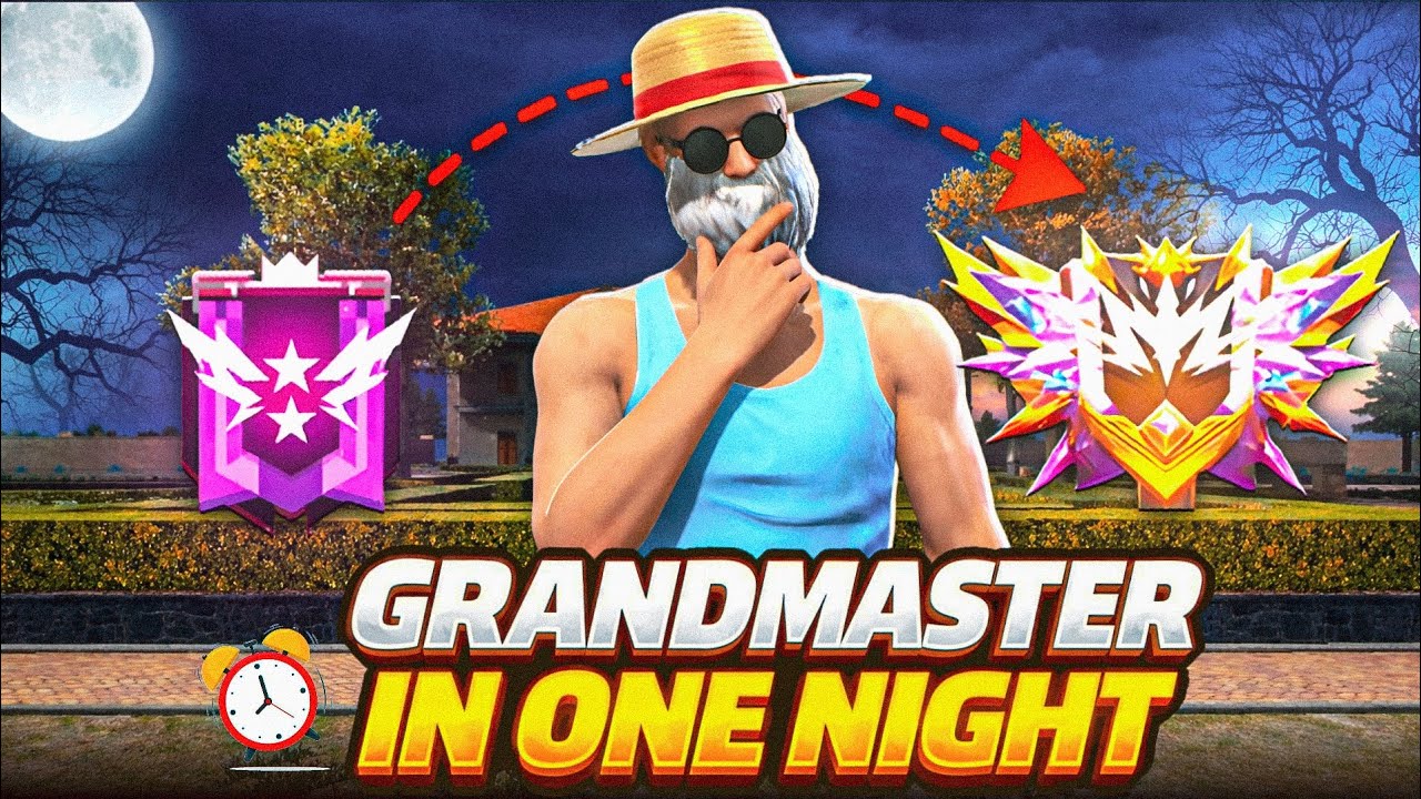 Grandmaster Achived In One Night 🌙 | Solo Br Rank Push Tips And Tricks | 