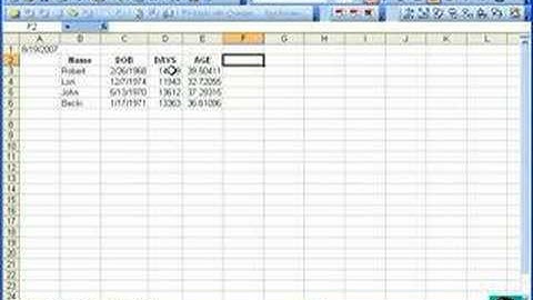 Microsoft Excel #08: Working with Dates