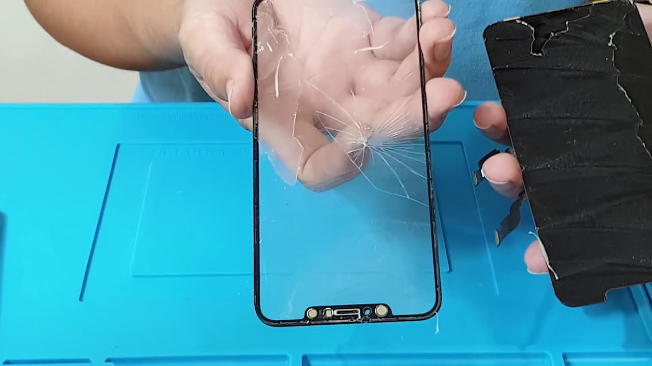 Hướng dẫn thay kính iphone xs max bản full hd Replace iPhone XS MAX
