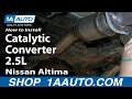 2006 Nissan Altima Catalytic Converter