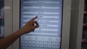 Touch Screen Vending Machine with Android System