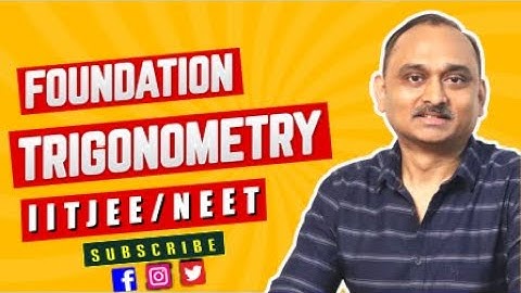 Math:Trigonometry Foundation Orientation 14th October 2025 | IITJEE,NEET|Devendra Chandrakar Sir