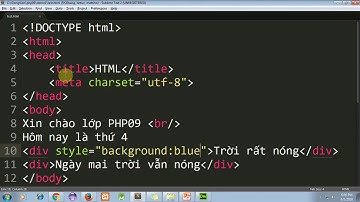 BÀI 1: HTML CƠ BẢN CHO NGƯỜI MỚI (PART 1)