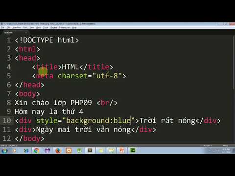 BÀI 1: HTML CƠ BẢN CHO NGƯỜI MỚI (PART 1)