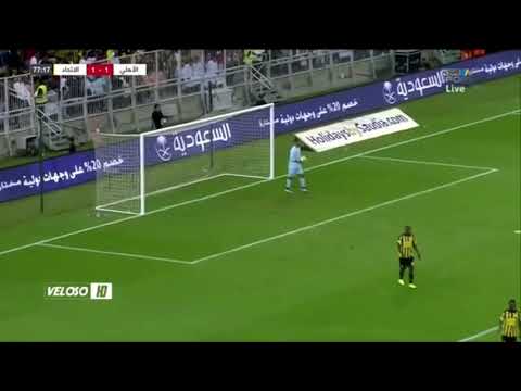 هدف عمر السومة دبل كيك على الاتحاد نار نار ياحبيبي