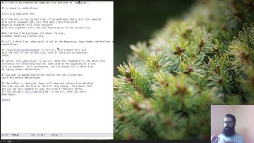 Vlog: Emacs documentation culture and the GNU telos