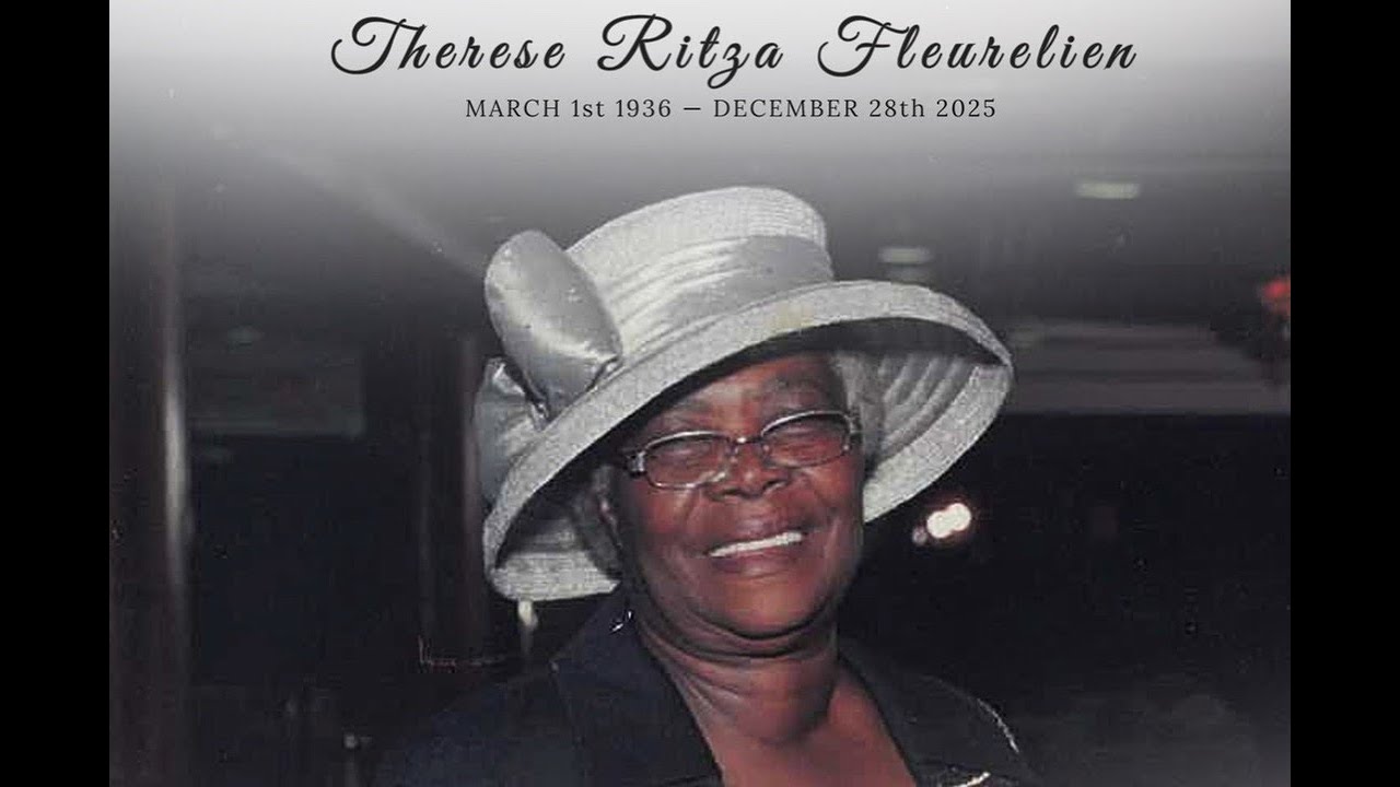 Burial Service: Celebation of the life of THERESE RITZA FLEURELIEN   1/10/26