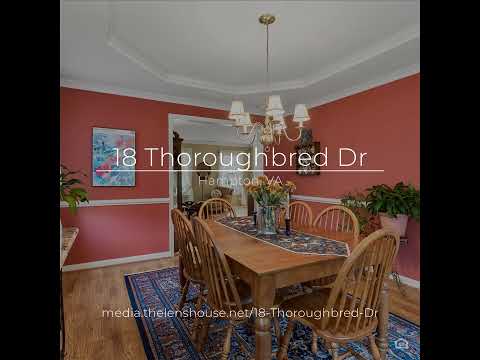 18 Thoroughbred Dr, Hampton, VA home video tour