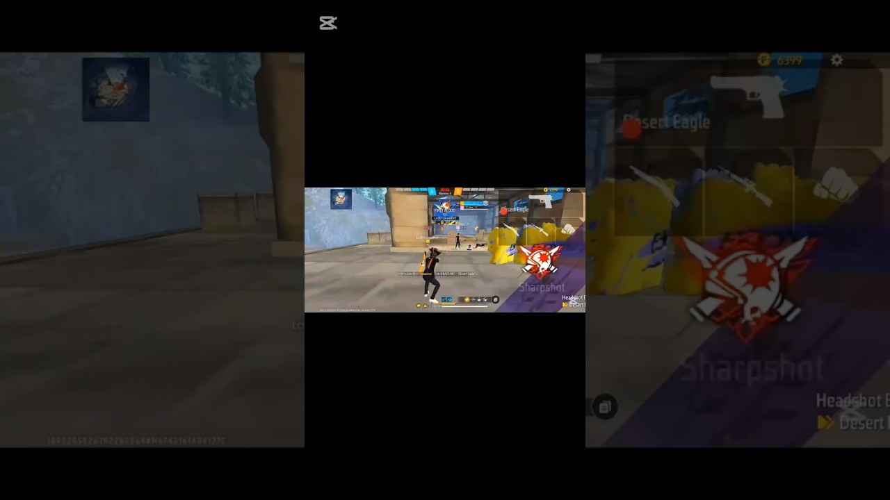 🔥 Free Fire Desert Eagle + AC80 Combo | Insane Headshots | 1v1 Custom Match 🔥