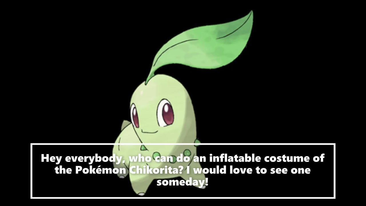 Who Can Do A Chikorita Inflatable Costume? (Pokemon Request By ChaoEmperor, Legends ZA Hype)