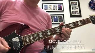 Move your feet - guitar riffs